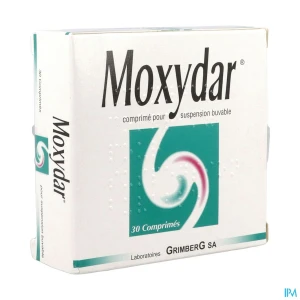 Moxydar comprime pour suspension buvable 30