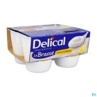 Delical le brasse hp hc saveur citron 200g x4 | Aesiel