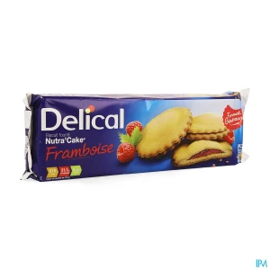 Delical nutra cake framboise 3x3 | Aesiel