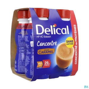 Delical concentre caramel (4x200ml) | Aesiel