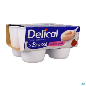 Delical le brasse hp hc saveur cerise 200g x4 | Aesiel
