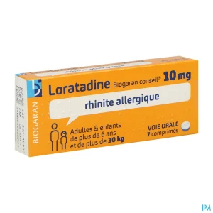 Loratadine 10mg biog cons cpr 7 | Aesiel
