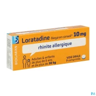 Loratadine 10mg biog cons cpr 7 | Aesiel