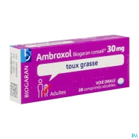 Ambroxol 30mg biog cons cpr sec 20 | Aesiel
