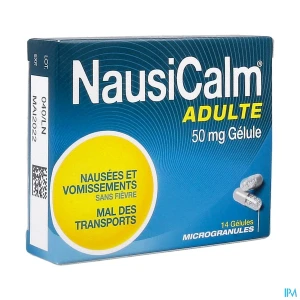 Nausicalm 50mg ad gelule 14