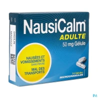 Nausicalm 50mg ad gelule 14 | Aesiel