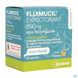 Fluimucil expect 200mg s/s sach 30