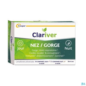 Clariver nez gorge j&n cpr 15 | Aesiel