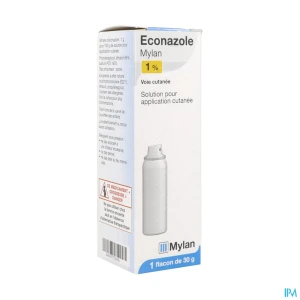 Econazole 1% viatris sol fl 30g | Aesiel