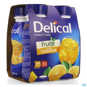 Delical bois fruit orang 200ml x4 | Aesiel