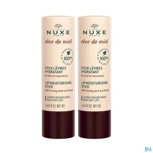 Nuxe reve de miel stick levre duo | Aesiel