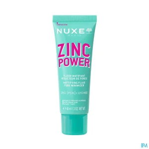 Nuxe zinc power fluide mat 40ml | Aesiel