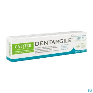 Dentargile dentifrice huile essentielle menthe bio 75ml | Aesiel