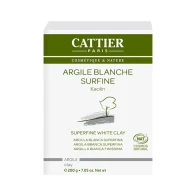 Cattier argile blanche vrac surfine 200g