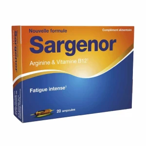 Sargenor arginine vitamine b12 ampoule 20 | Aesiel