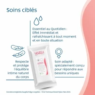 Saugella poligyn lingette hygiene intime apaisante 15