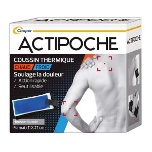 Actipoche coussin thermique Chaud/Froid même