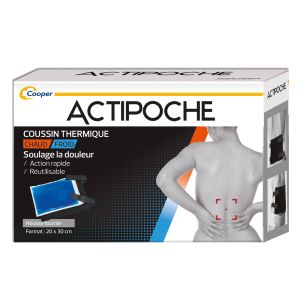 Actipoche coussin thermique Chaud/Froid 20x30cm