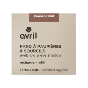 Avril recharge fard à peaupière cannelle mat 2,5g