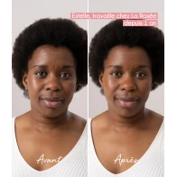 La rosée poudre compact foncé 04