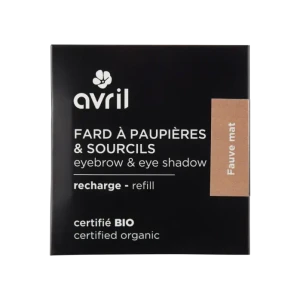 Avril recharge fard à paupière fauve mat 2,5g