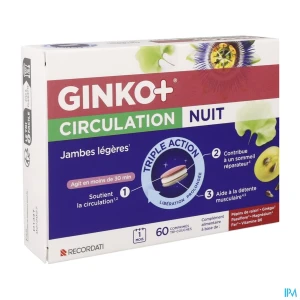 Ginko+ circulation nuit cpr 60 | Aesiel