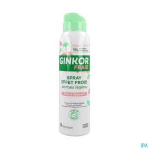 Ginkor spray froid jambe leg 125ml | Aesiel