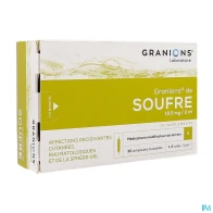 Granions soufre amp buv 2ml 30 | Aesiel