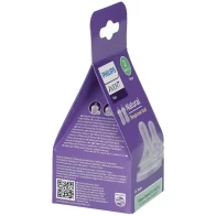 Avent tetine natural 2.0 debit lent 1mois+ scf042/27 x2 | Aesiel