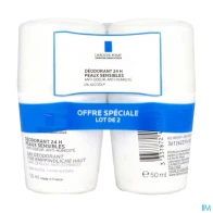 R-posay deo physio24h bille 2x50ml | Aesiel