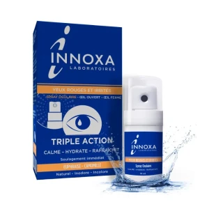Innoxa formule bleu spray yeux rouges et irrites 10ml | Aesiel