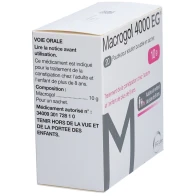 Macrogol 4000 eg 10g poudre pour solution buvable sachet 20 | Aesiel