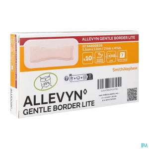 Allevyn gent/bord lite5,5x12 10 | Aesiel