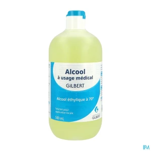 Alcool usage medical gilbert 500ml | Aesiel