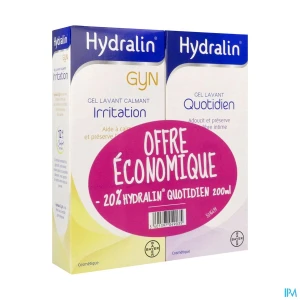 Hydralin quotidien+gyn 200mlx2 | Aesiel