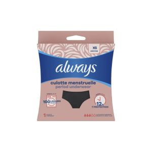Always sous vêtement lavable xs 36-38