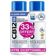 Cb12 bain de bouche sol 250mlx2