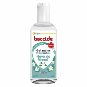 Baccide gel main sans rinçage monoi 100ml