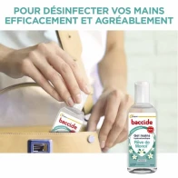 Baccide gel main sans rinçage monoi 100ml