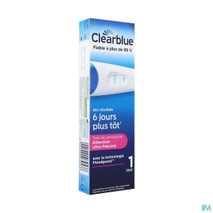 Clearblue early test grossesse 1 | Aesiel