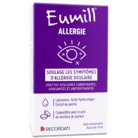 Eumill gouttes oculaires allergie flacon 10ml