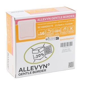 Allevyn gentle border 12,5x12,5cm x16