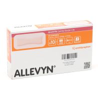 Allevyn gentle border lite 5,5x12cm x10