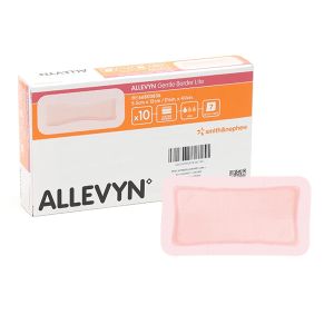 Allevyn gentle border 10x20cm x10