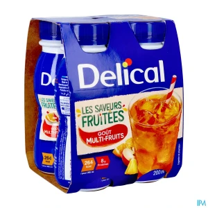 Delical bois multi fruit 200ml x4 | Aesiel