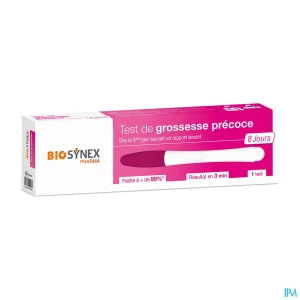 Biosynex test grossesse 8 jours | Aesiel