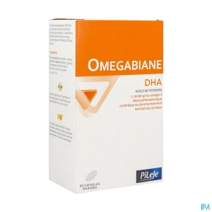 Omegabiane dha huile caps 80 | Aesiel