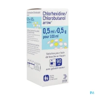 Chlorhexidine/chlorobut arrow 90ml
