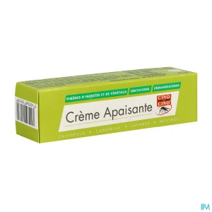 Cinq/cinq natura cr apaisante 40g - Accueil | Aesiel