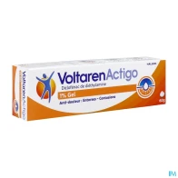 Voltarenactigo 1% gel tub 60g - Accueil | Aesiel